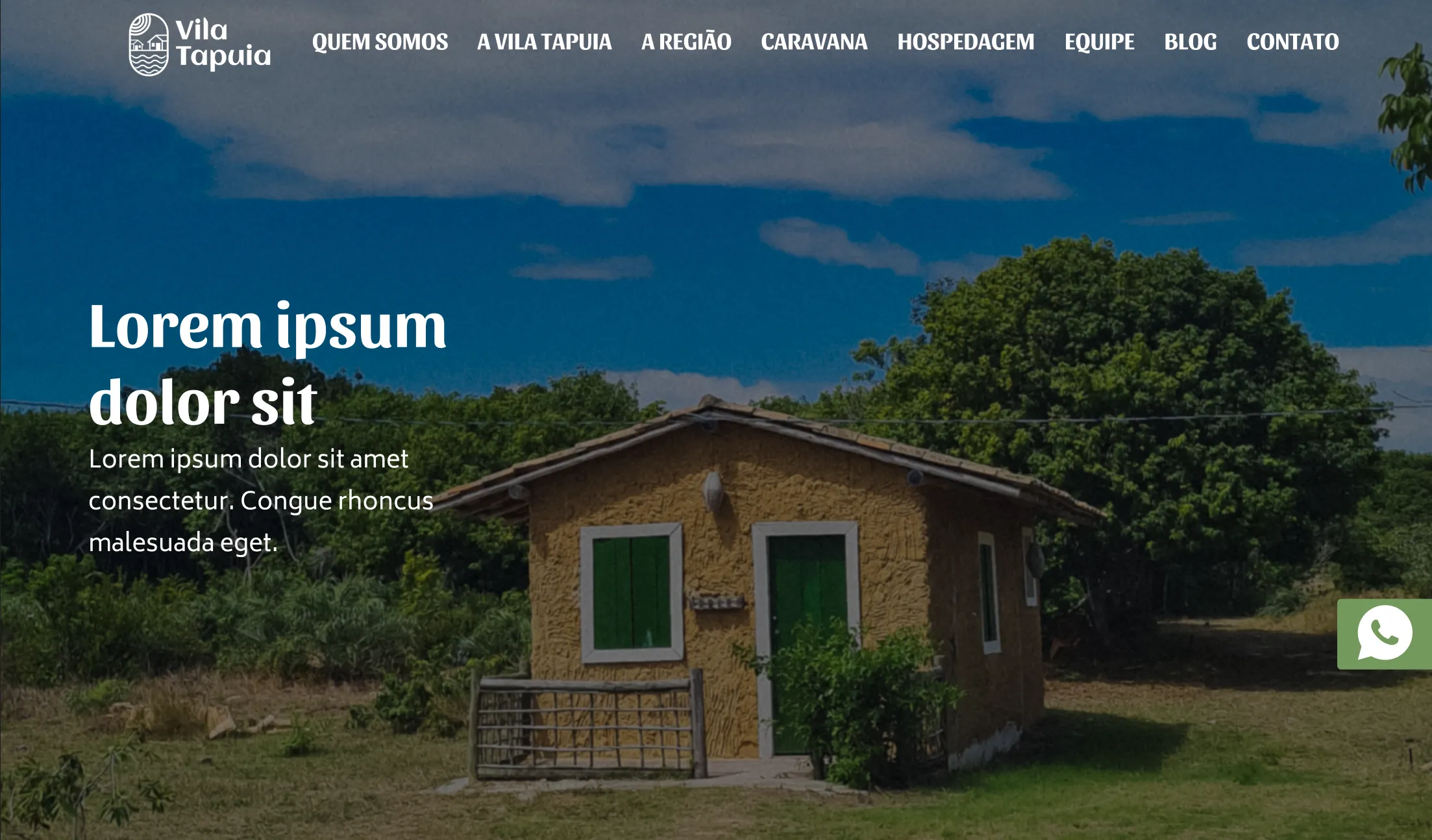 Site Institucional Vila Tapuia